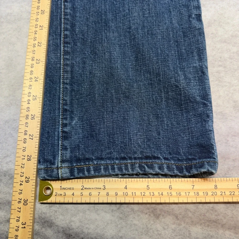 Levis 501xx Mens Jeans 33x30 Blue Straight Leg Button Fly Vintage Y2K Streetwear